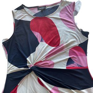 DKNY - women multi colored sleeveless shirt